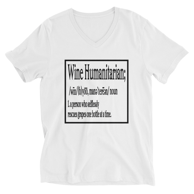 Wine Humanitarian Tee - FinerDealz LLC