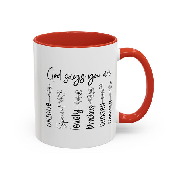 God Says Mug (11, 15oz)