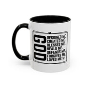 GOD Created Coffee Mug (11oz, 15oz)