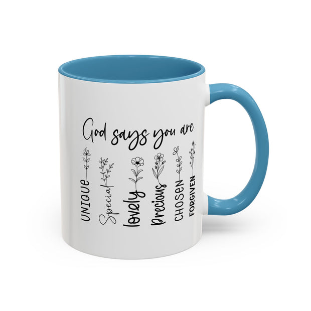 God Says Mug (11, 15oz)