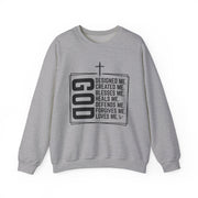 I Am God Made Crewneck Sweatshirt