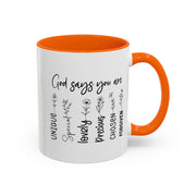 God Says Mug (11, 15oz)