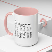 God Says Mug (11, 15oz)