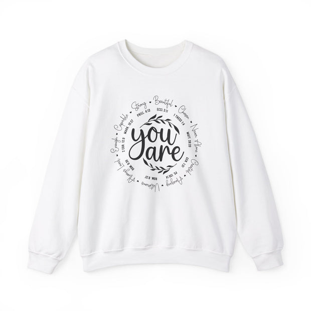 You Are Verses Crewneck Sweatshirt