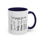 God Says Mug (11, 15oz)