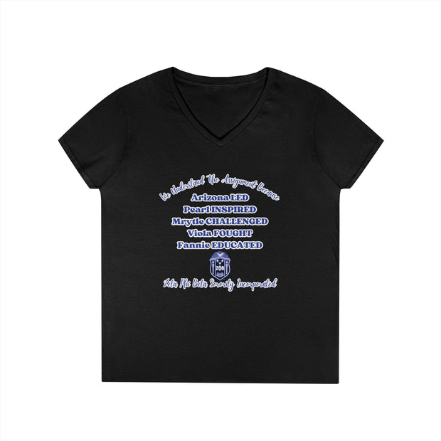 ZPhiB "We Understand the Assignment" Black History Inspired Tee