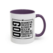 GOD Created Coffee Mug (11oz, 15oz)