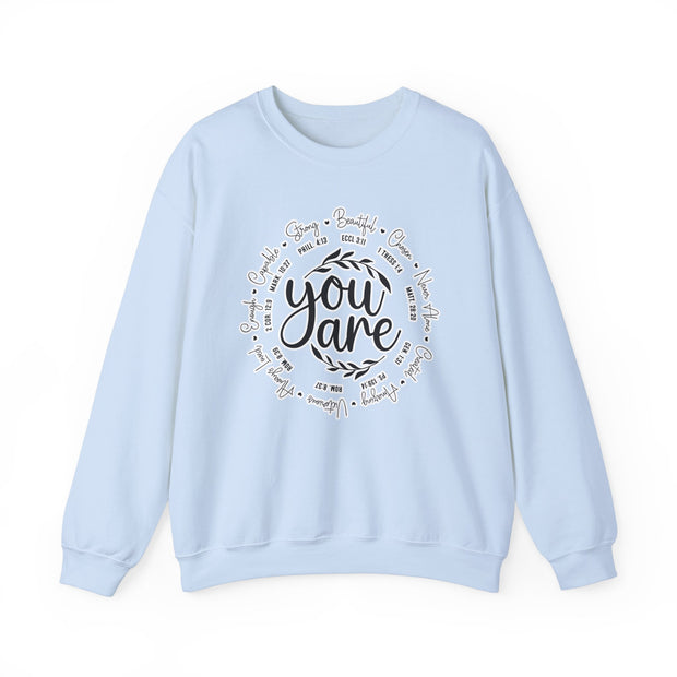 You Are Verses Crewneck Sweatshirt