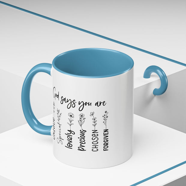 God Says Mug (11, 15oz)