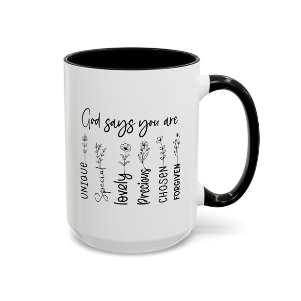 God Says Mug (11, 15oz)