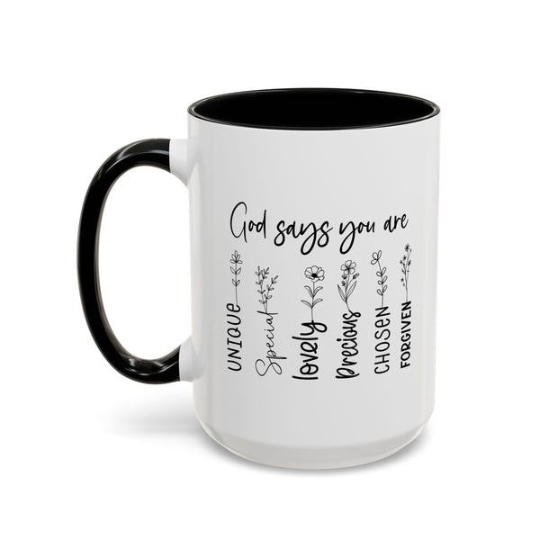 God Says Mug (11, 15oz)