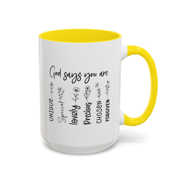 God Says Mug (11, 15oz)