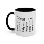 God Says Mug (11, 15oz)