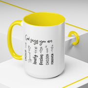 God Says Mug (11, 15oz)