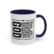 GOD Created Coffee Mug (11oz, 15oz)