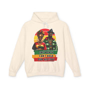 One Month Can't Hold Our History Afrocentric Unisex Lightweight Hooded Sweatshirt