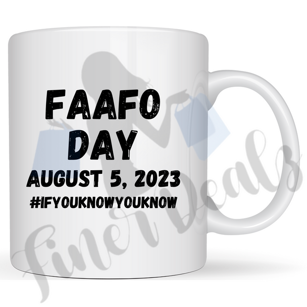 FAAFO Ceramic Mug