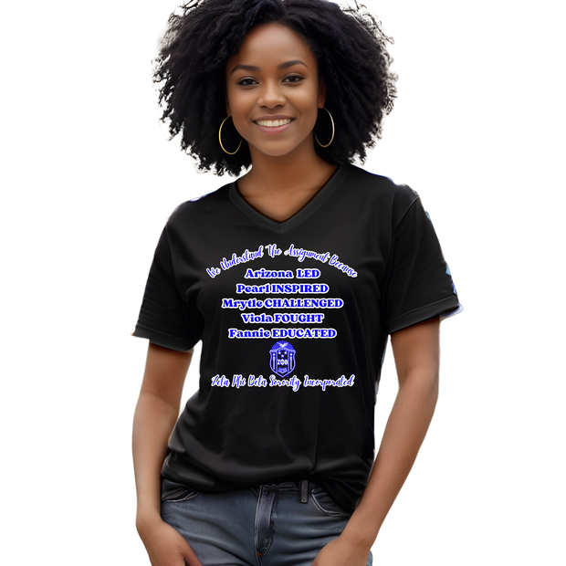 ZPhiB "We Understand the Assignment" Black History Inspired Tee