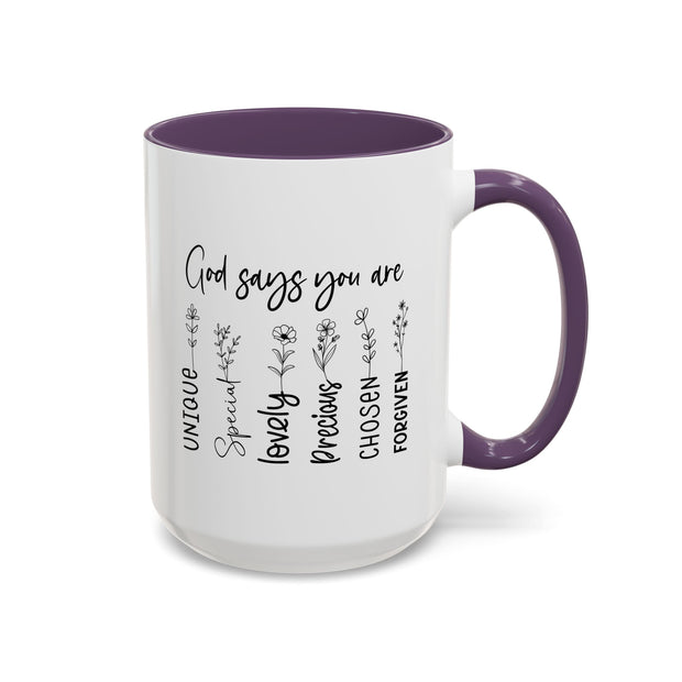 God Says Mug (11, 15oz)