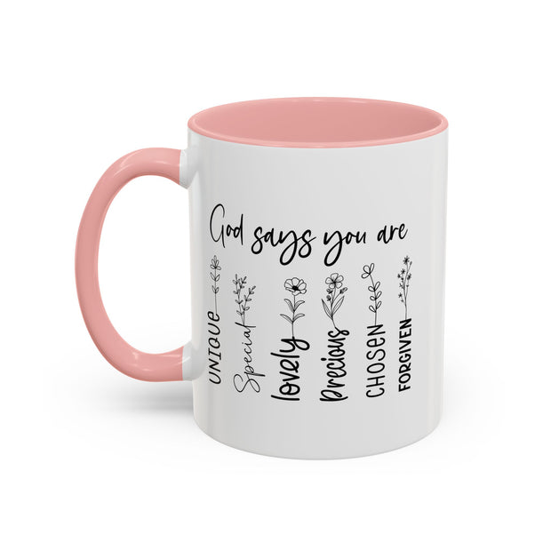 God Says Mug (11, 15oz)