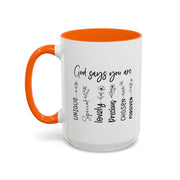 God Says Mug (11, 15oz)