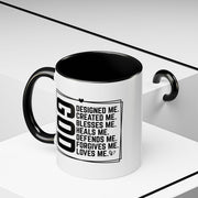 GOD Created Coffee Mug (11oz, 15oz)