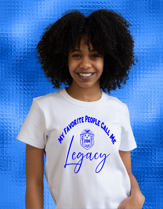 My Favorite People Call Me Soror/Legacy T-shirt