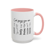 God Says Mug (11, 15oz)