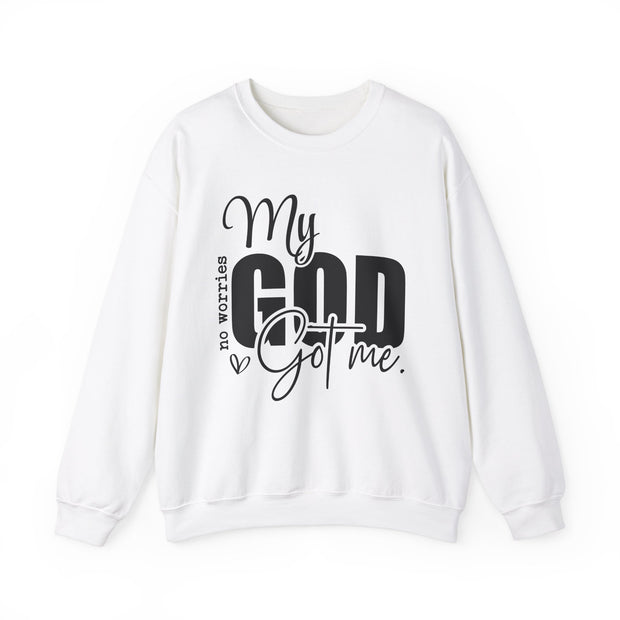 My God Got Me Unisex Crewneck Sweatshirt