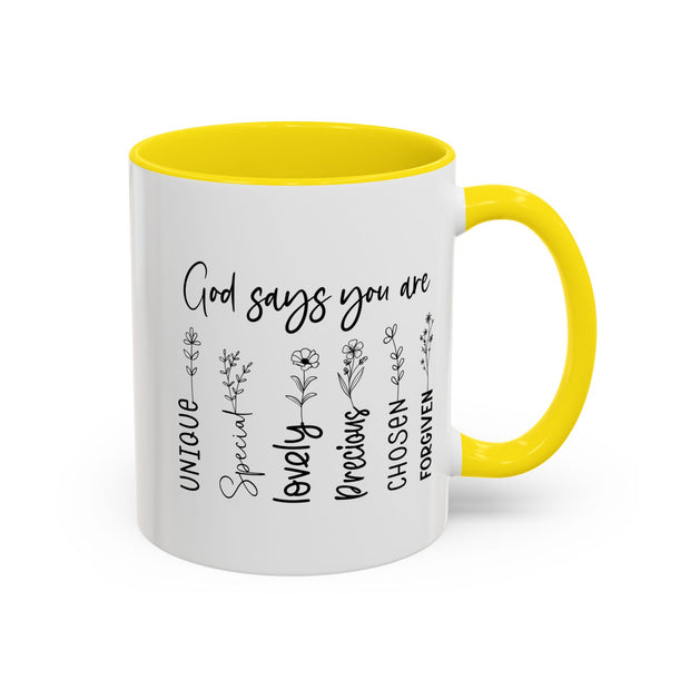 God Says Mug (11, 15oz)