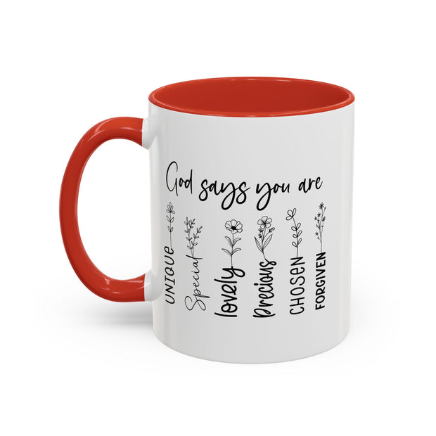 God Says Mug (11, 15oz)