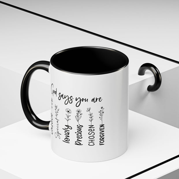 God Says Mug (11, 15oz)