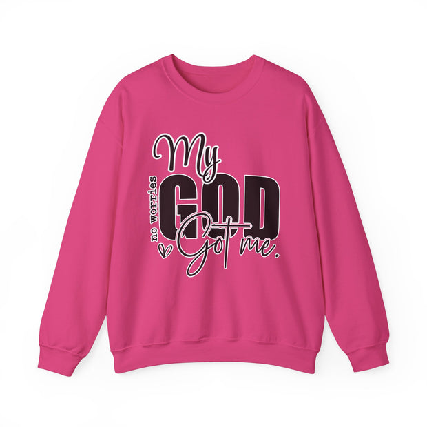 My God Got Me Unisex Crewneck Sweatshirt