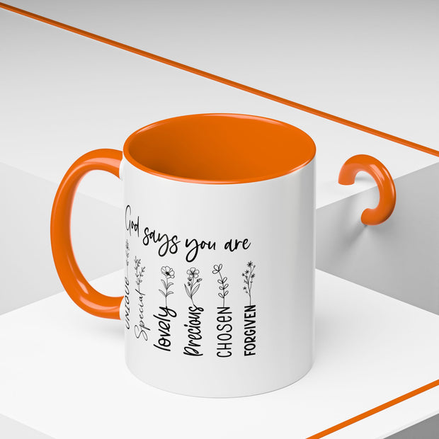 God Says Mug (11, 15oz)