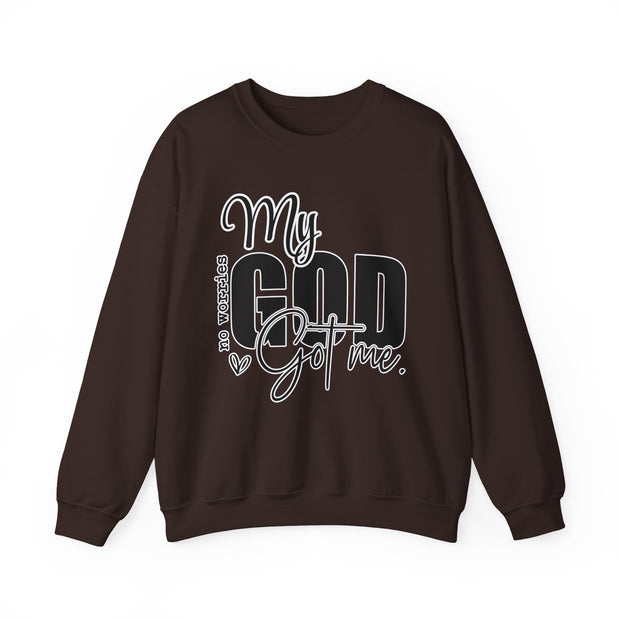 My God Got Me Unisex Crewneck Sweatshirt