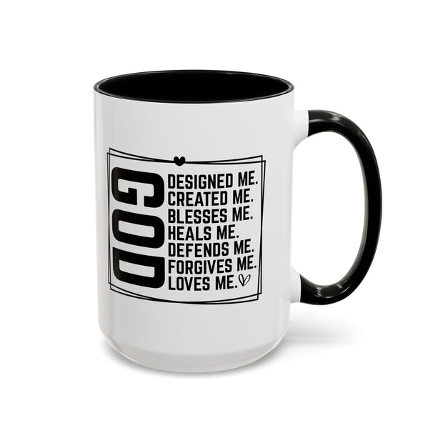 GOD Created Coffee Mug (11oz, 15oz)