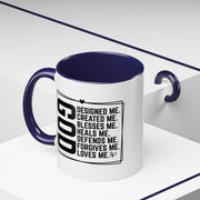 GOD Created Coffee Mug (11oz, 15oz)