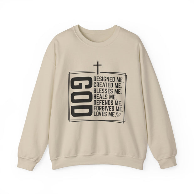 I Am God Made Crewneck Sweatshirt