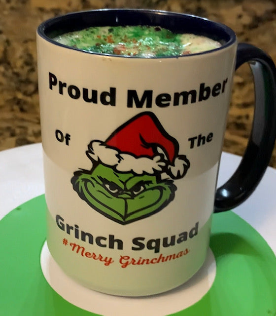 Proud Member Of The Grinch Squad Ceramic Mug (15oz)