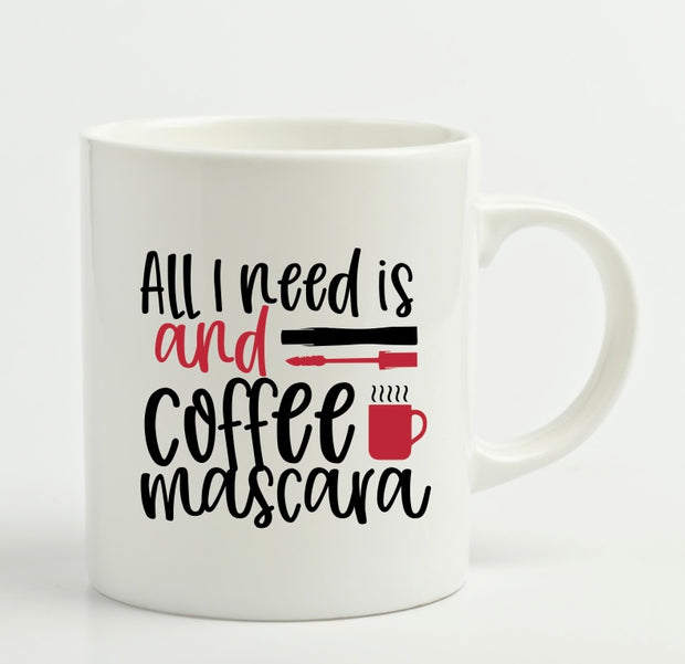 Mascara and Coffee Mug (11oz)